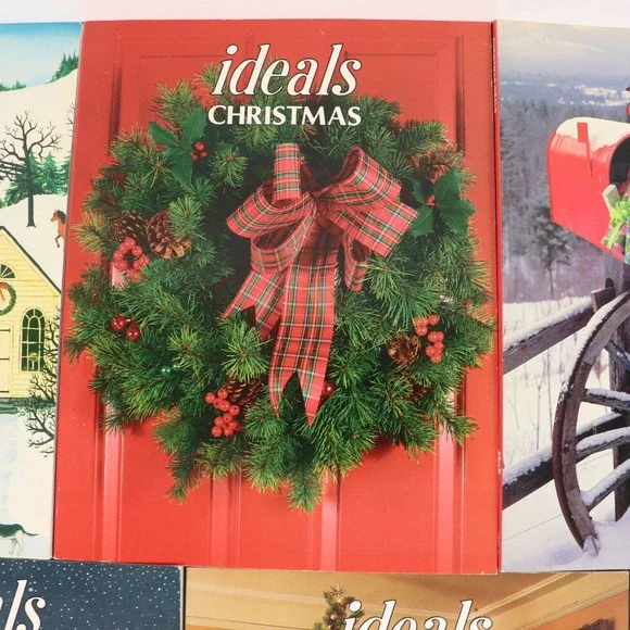 Ideals Christmas Magazine 1984 to 1992 lot of 9